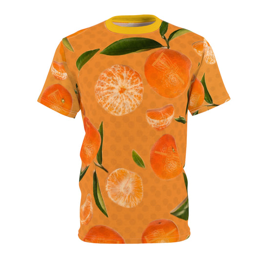 Summer Citrus Flight Unisex Cut & Sew Tee (AOP)