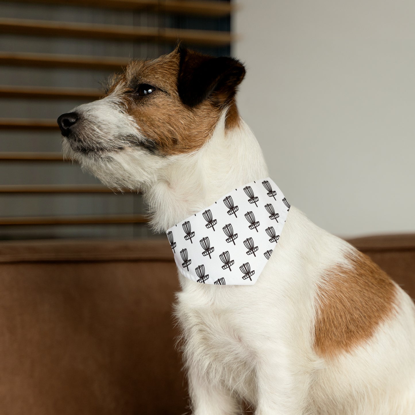 Pet Bandana Collar- White