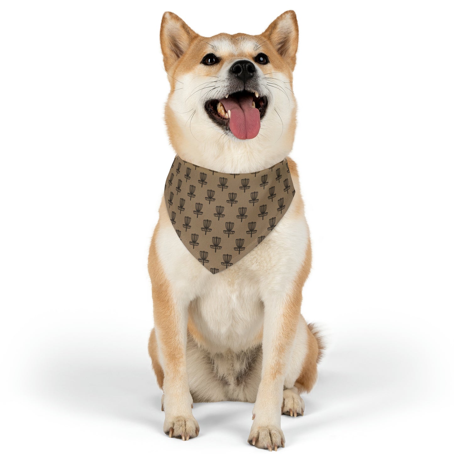 Copy of Pet Bandana Collar- Latte