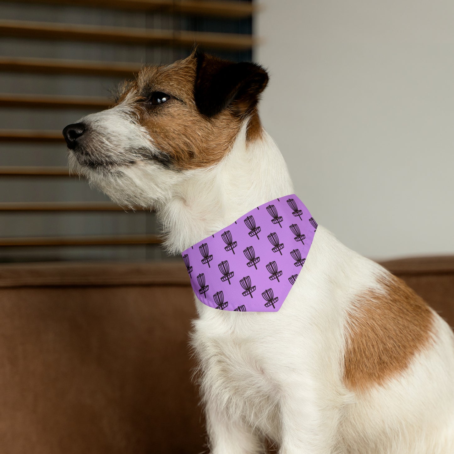 Pet Bandana Collar- Purple