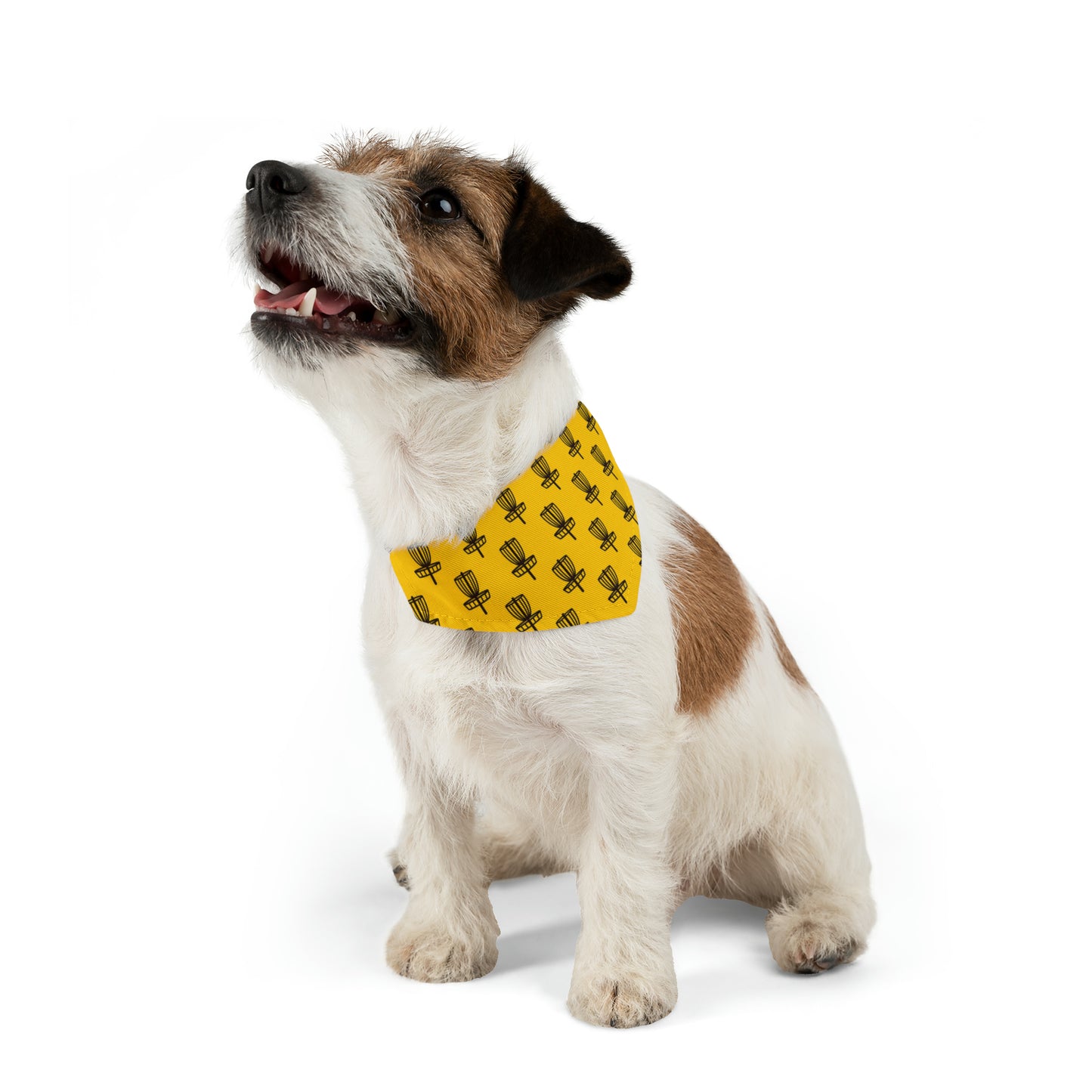 Pet Bandana Collar- Yellow