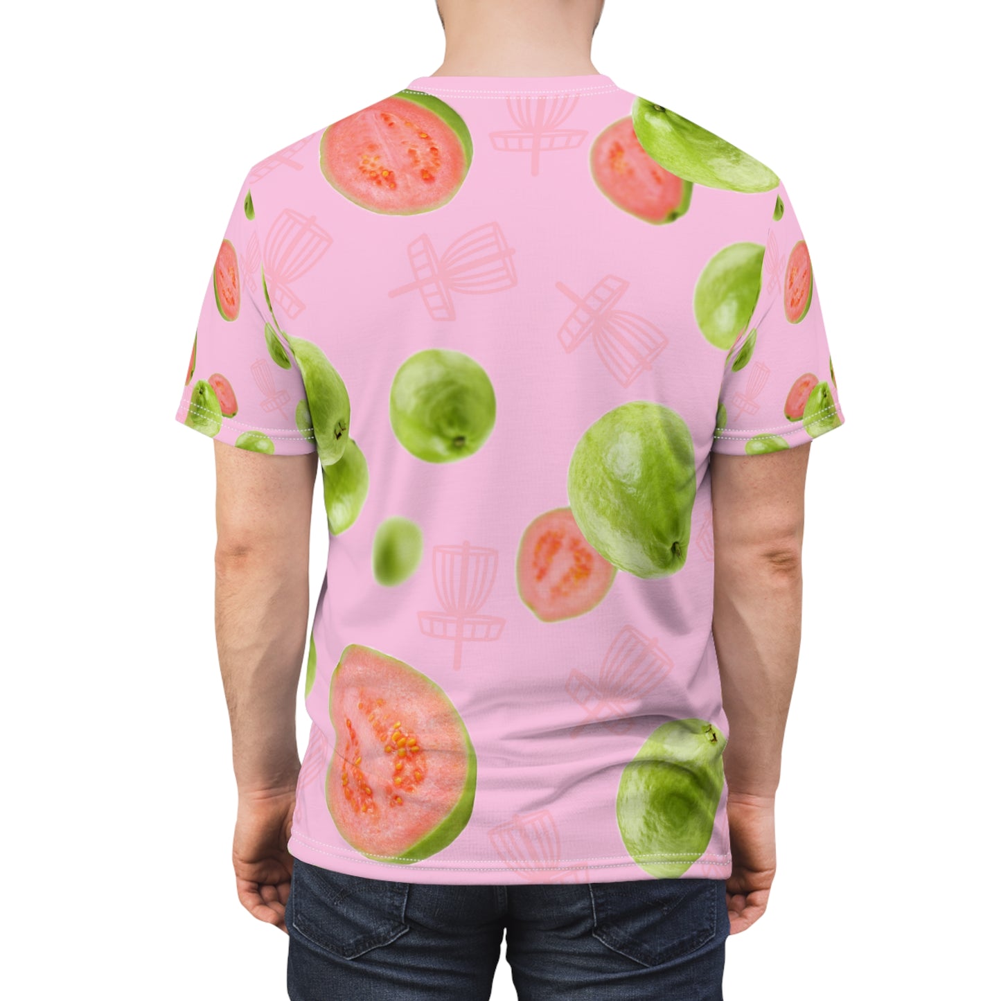 Guava Basket Unisex Cut & Sew Tee (AOP)