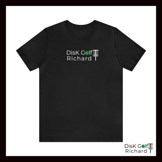 "DisK Golf Richard" - All Gender Jersey Short Sleeve Tee