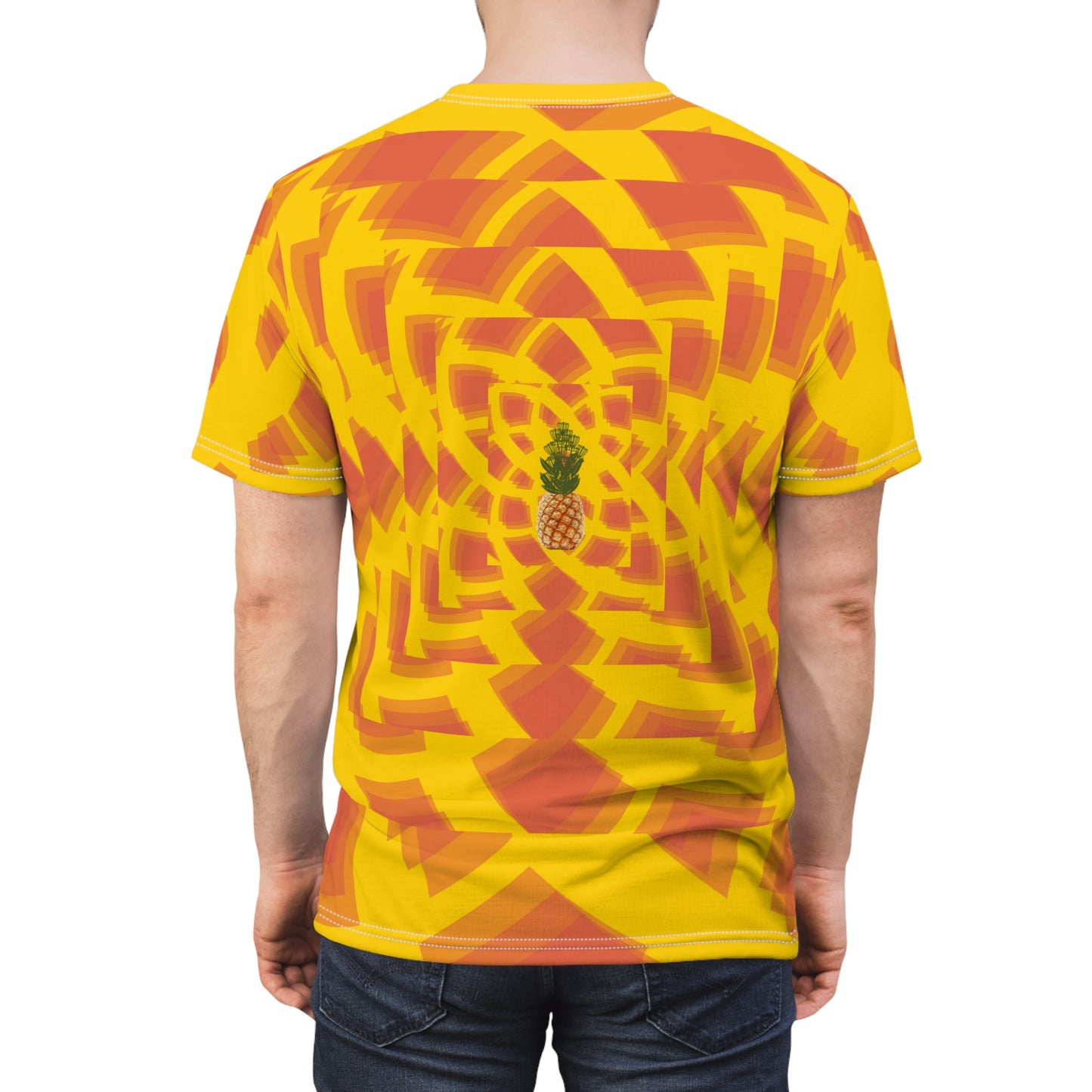 Pineapple Basket Unisex Cut & Sew Tee (AOP)