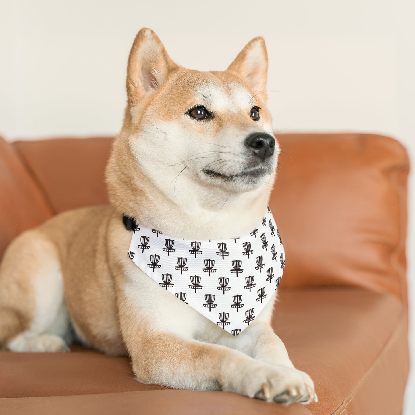 Pet Bandana Collar- White