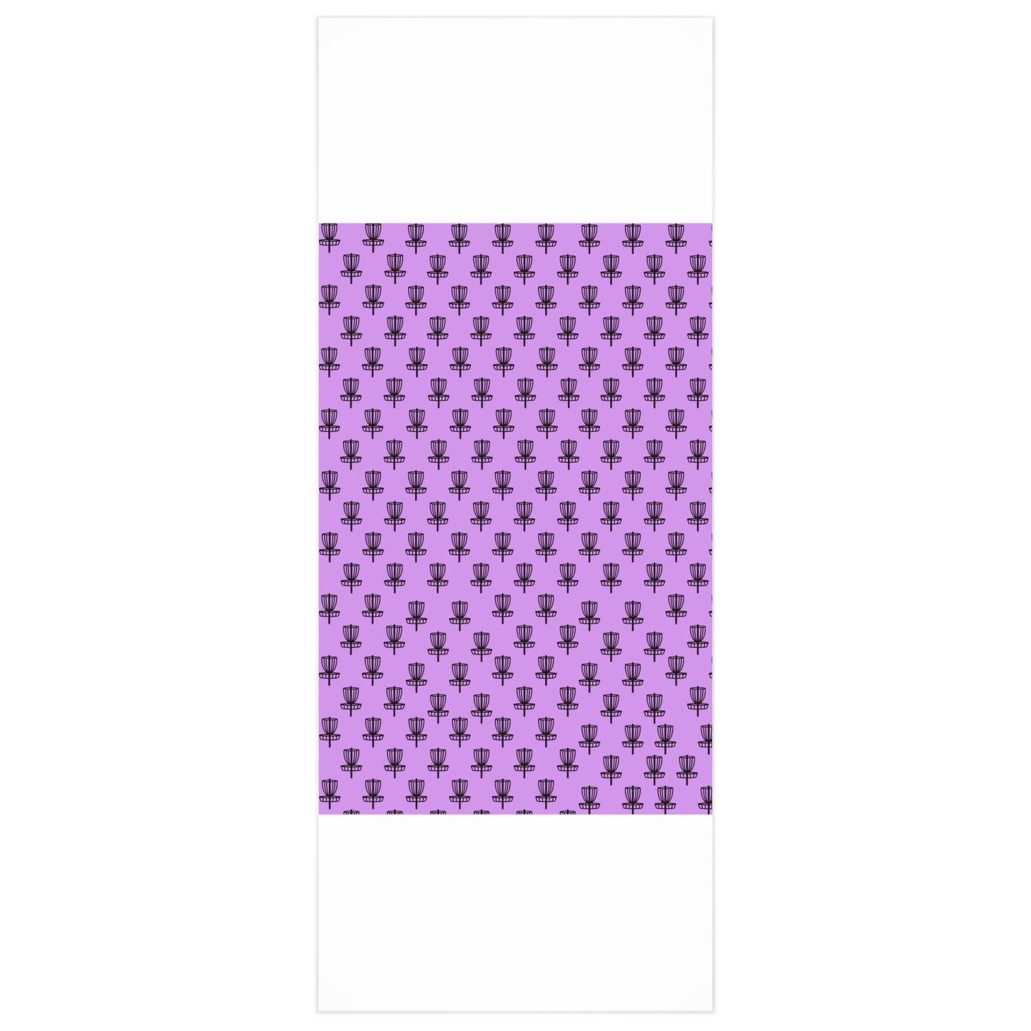 Wrapping Paper Black on Purple