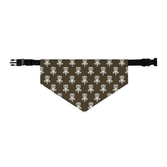 Pet Bandana Collar- Chocolate