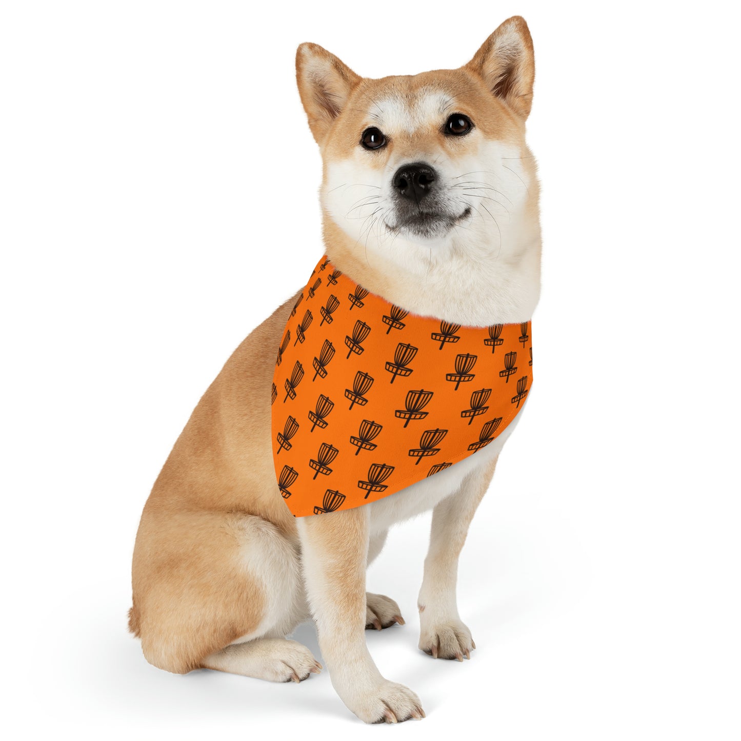 Pet Bandana Collar- Orange