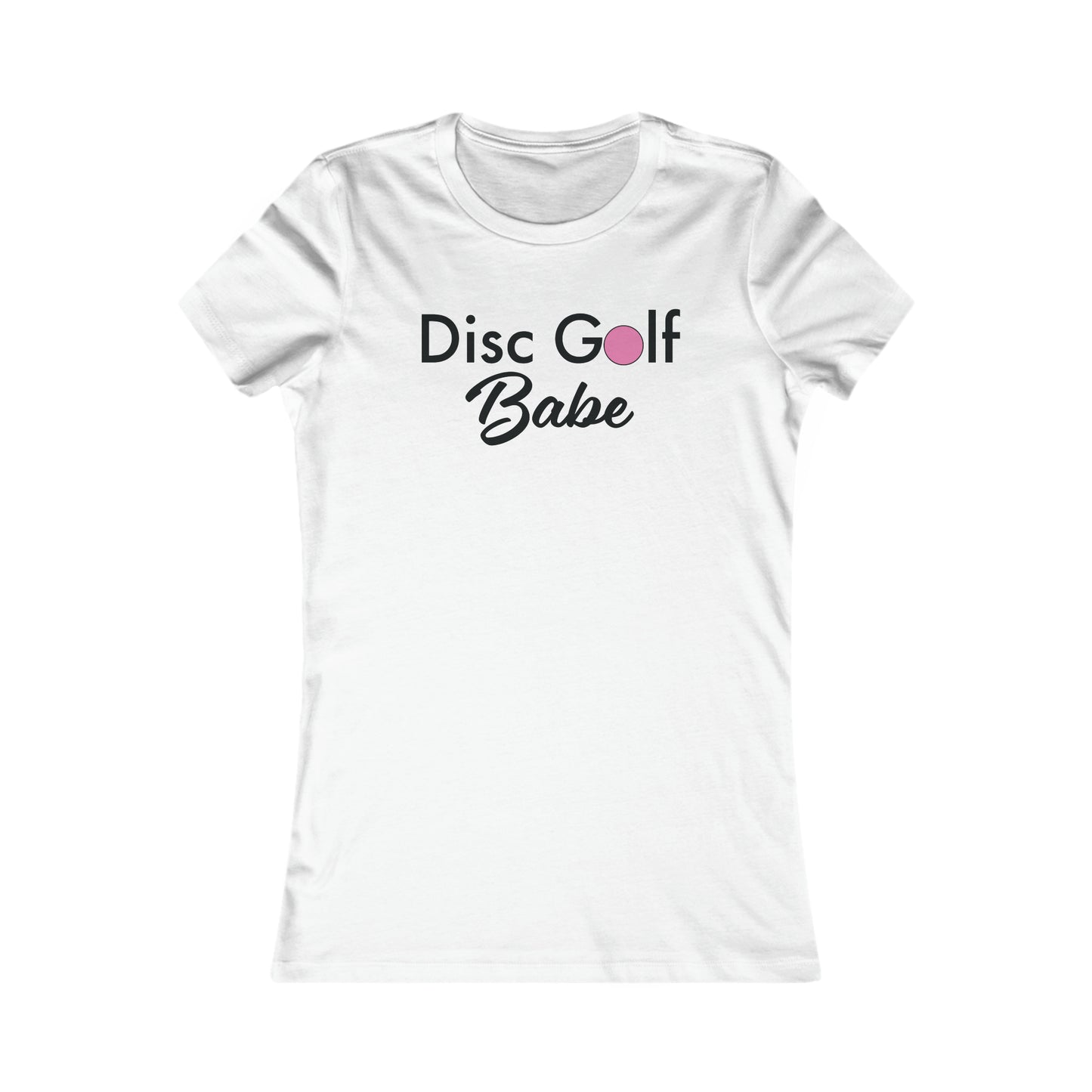 "Disc Golf Babe"  Women's Favorite Tee