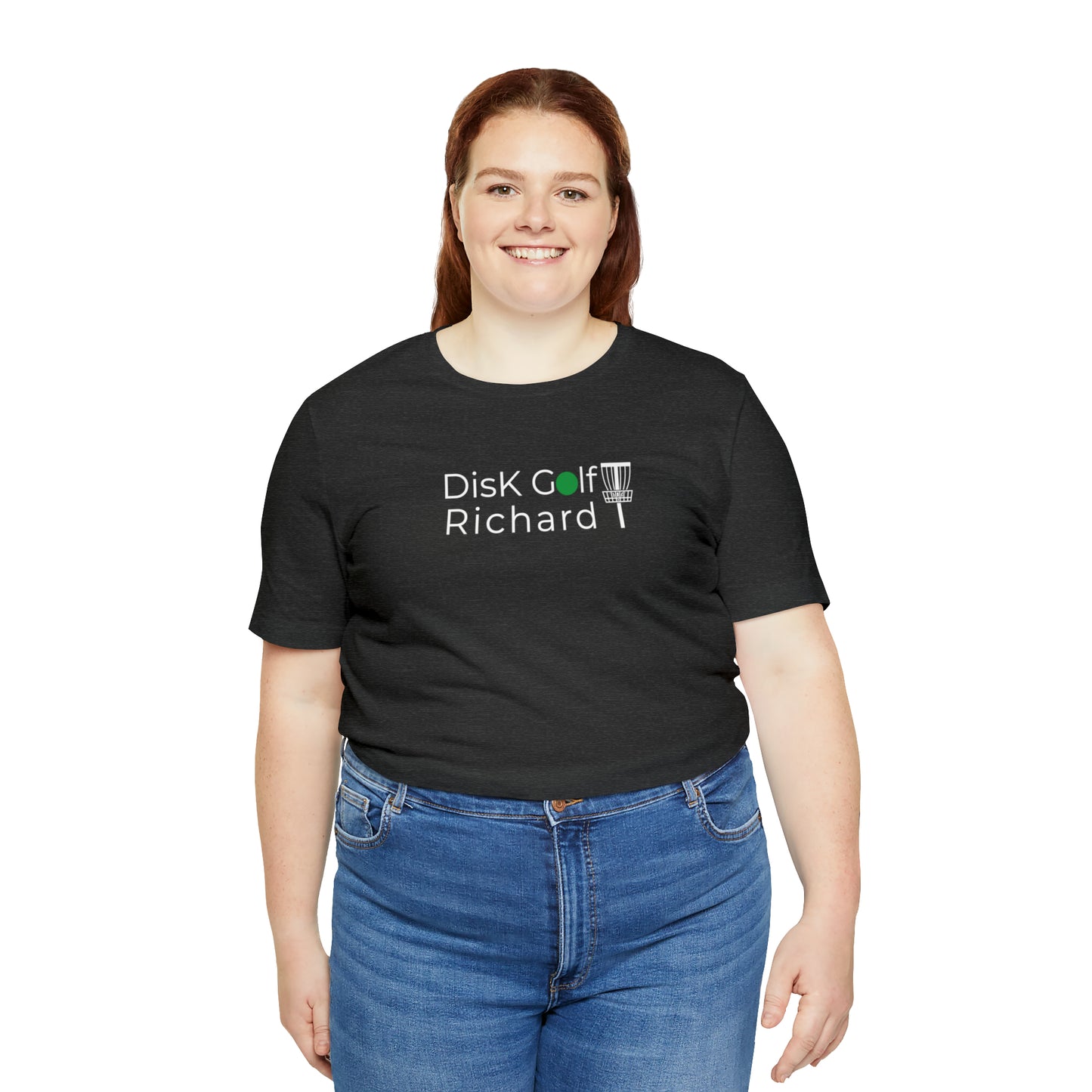 "DisK Golf Richard" - All Gender Jersey Short Sleeve Tee