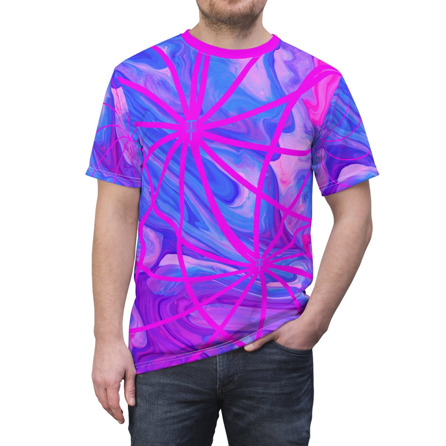 Slushy Explosion Unisex Cut & Sew Tee (AOP)