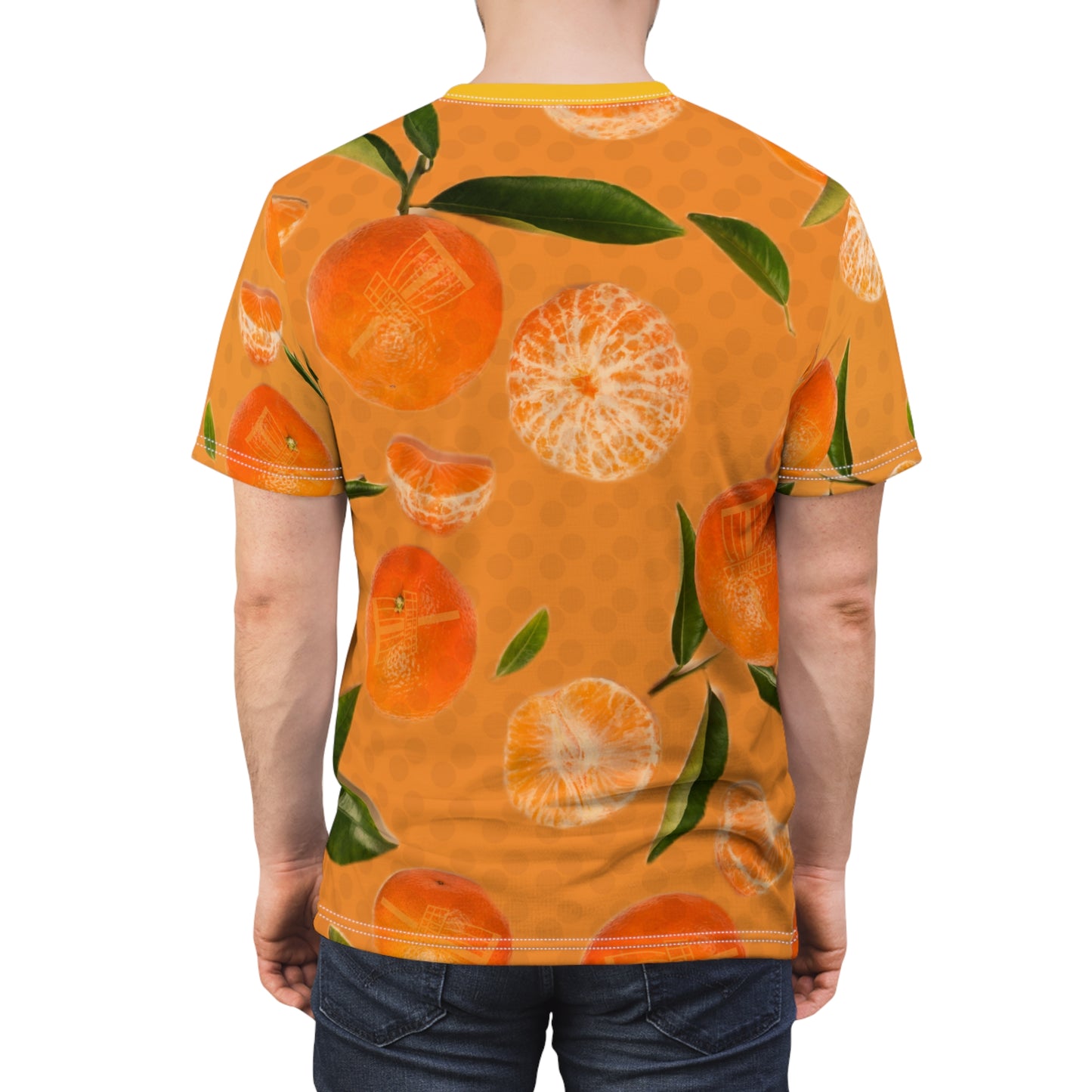 Summer Citrus Flight Unisex Cut & Sew Tee (AOP)