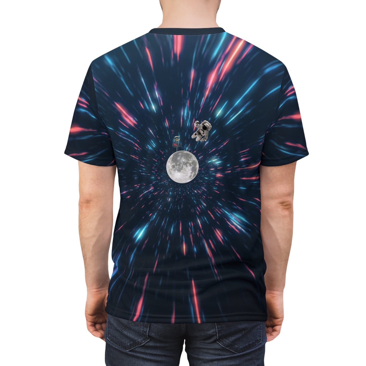 Astronaut Day Out Unisex Cut & Sew Tee (AOP)