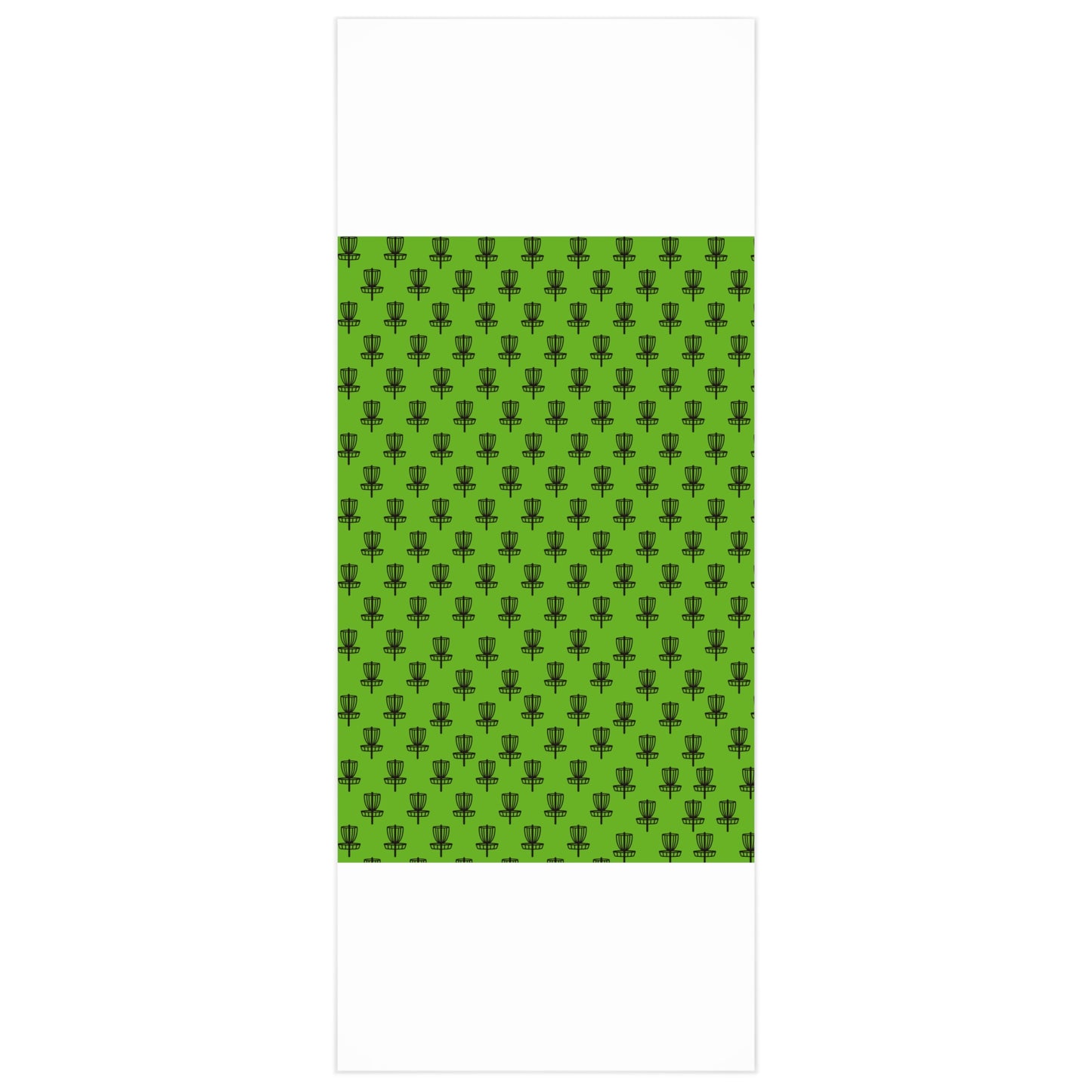 Wrapping Paper Black on Green