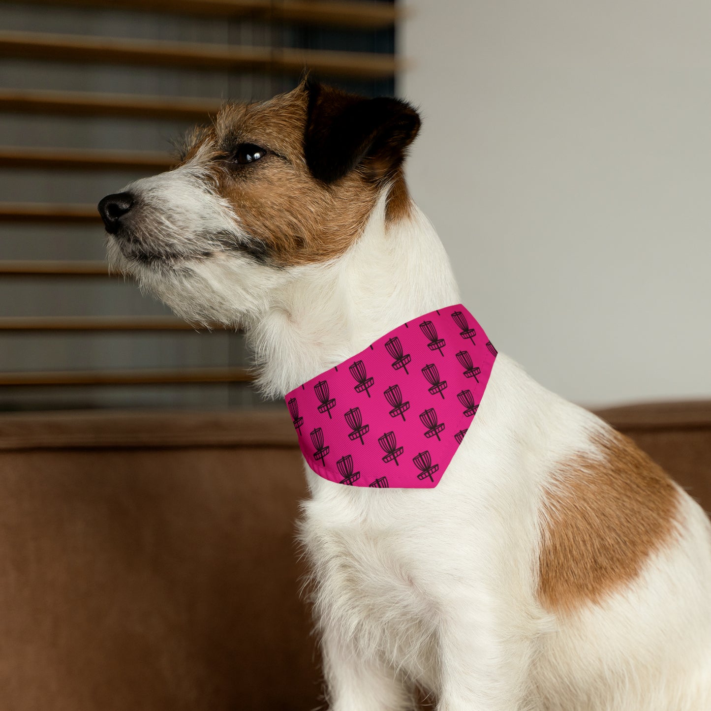 Pet Bandana Collar- Pink