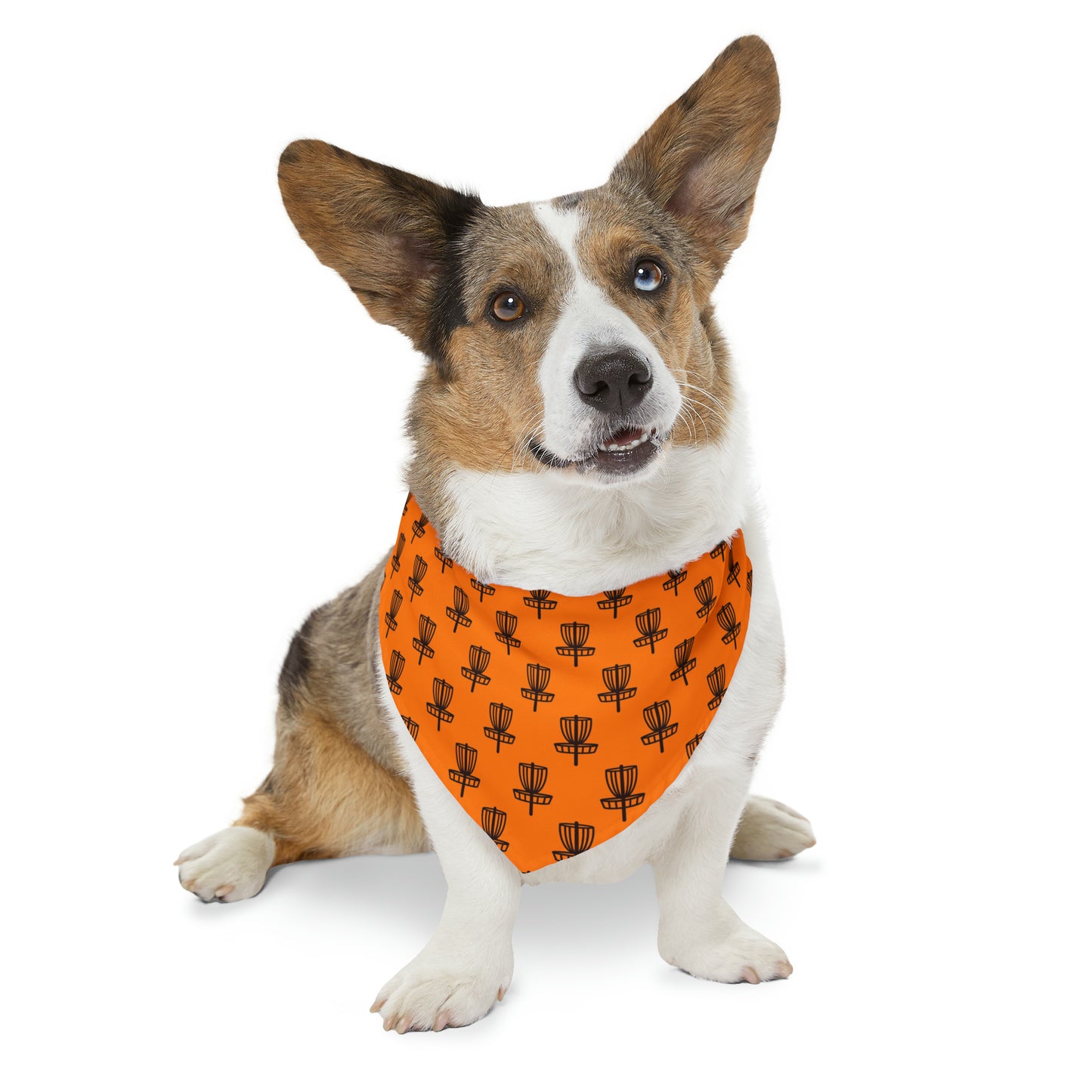 Pet Bandana Collar- Orange