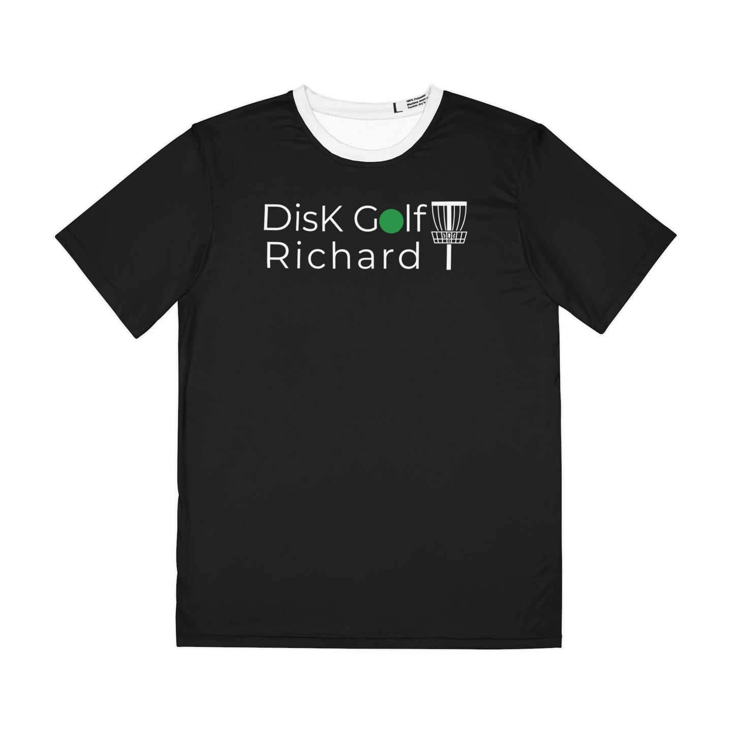 DisK Golf Richard"- Men's Polyester Tee