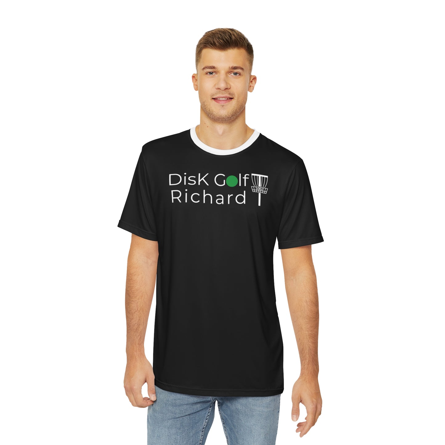 DisK Golf Richard"- Men's Polyester Tee