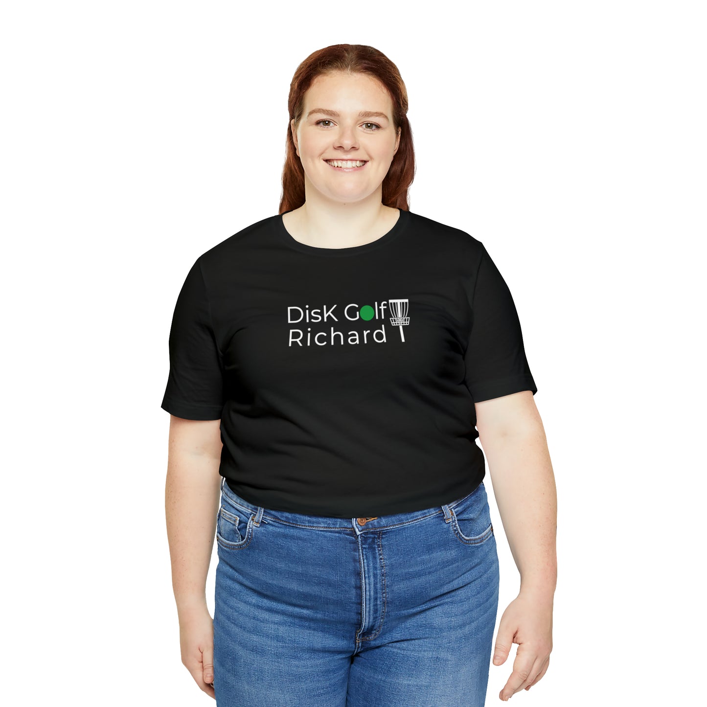 "DisK Golf Richard" - All Gender Jersey Short Sleeve Tee