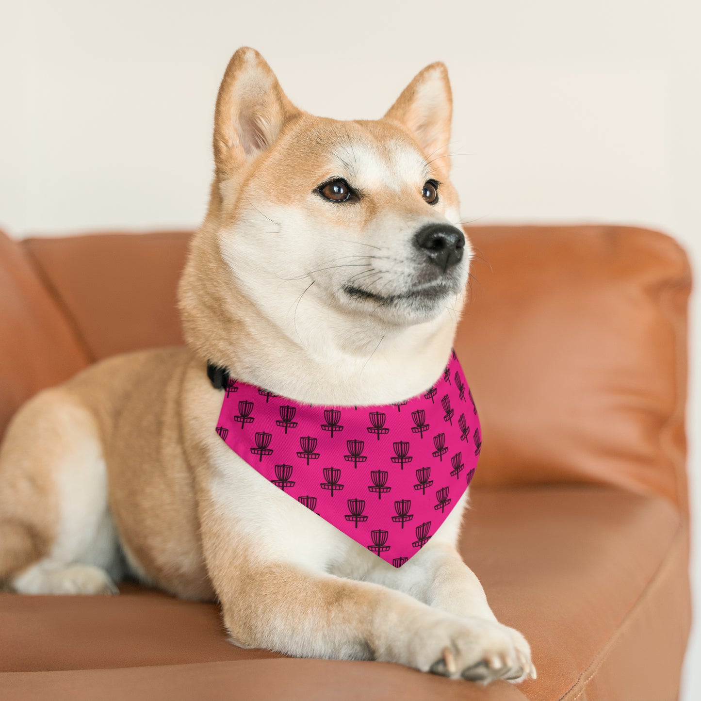 Pet Bandana Collar- Pink