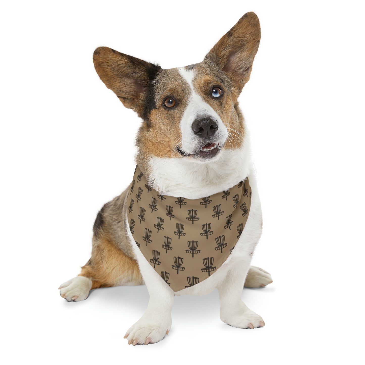 Copy of Pet Bandana Collar- Latte