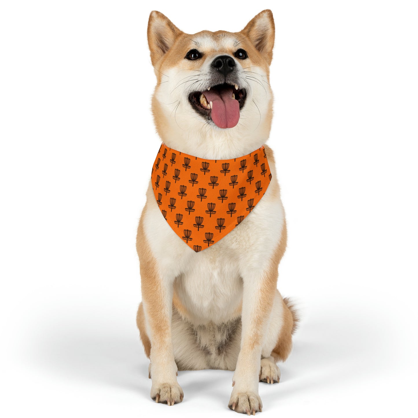 Pet Bandana Collar- Orange