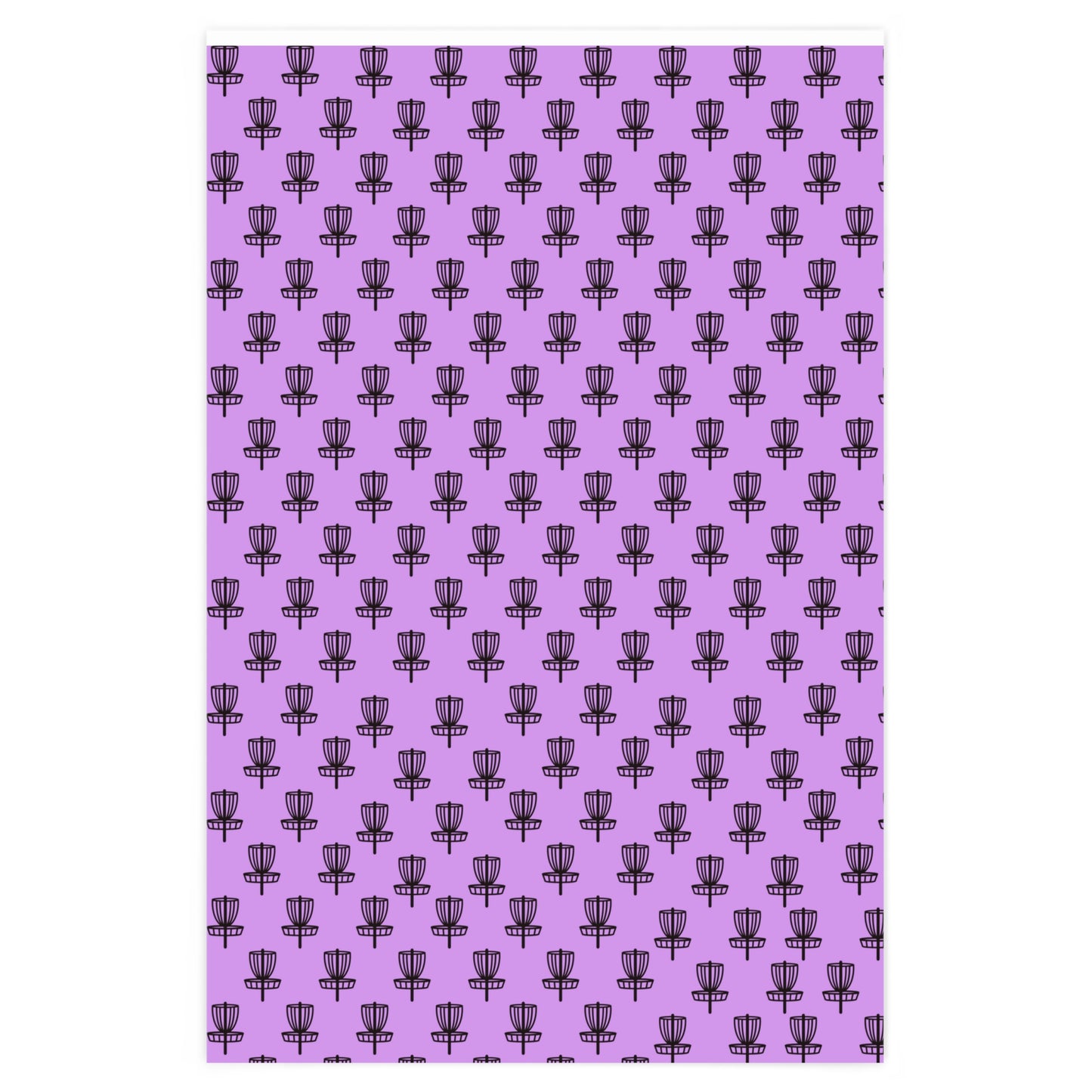 Wrapping Paper Black on Purple